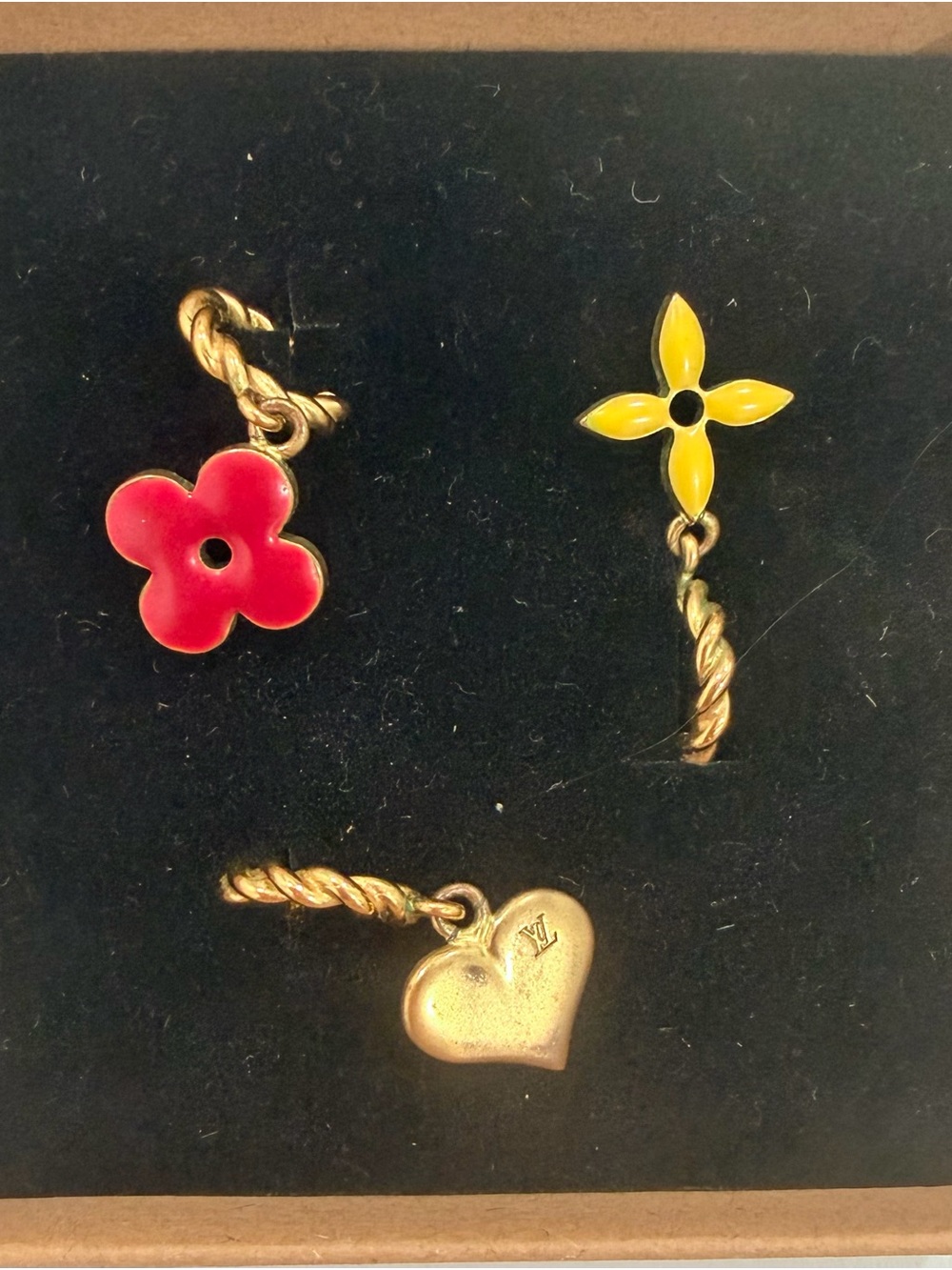 Louis Vuitton Sweet Monogram 3 Set Earrings